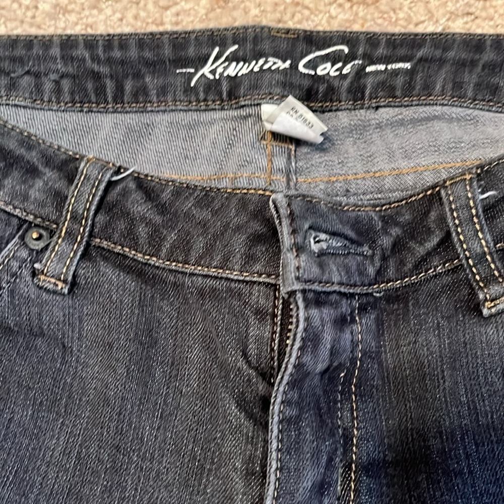 Kenneth Cole black stone wash jeans - Picture 3 of 8
